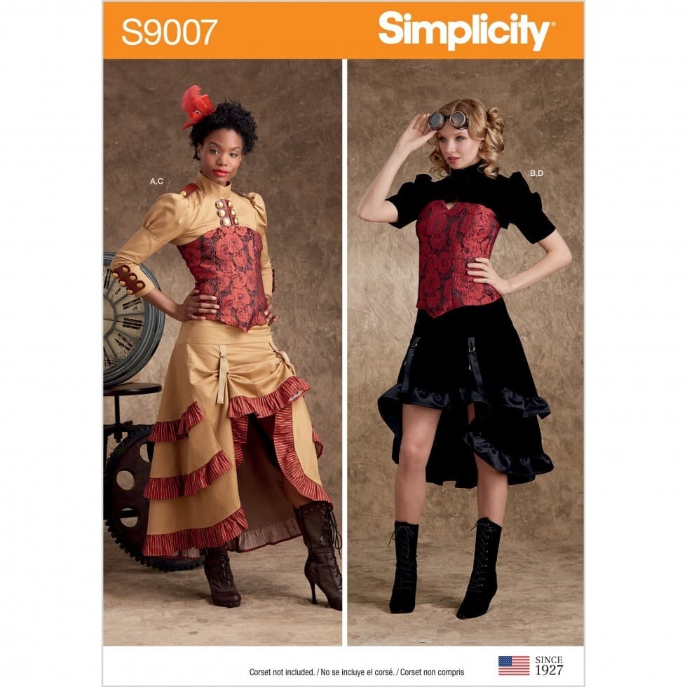 Simplicity Sewing Pattern 9007 Women R5 (14-16-18-20-22)