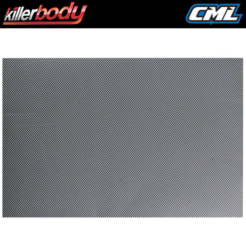KILLERBODY DECAL SHEET CARBON FIBRE TYPE B KB48126