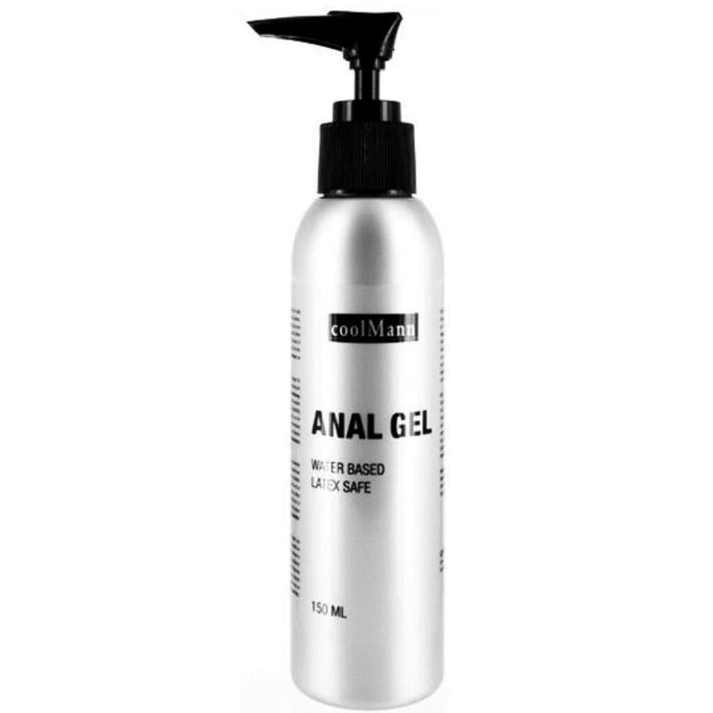 CoolMann Anal Gel 150ml Male Water Based Latex Cobeco Men Sex Lube for Cream