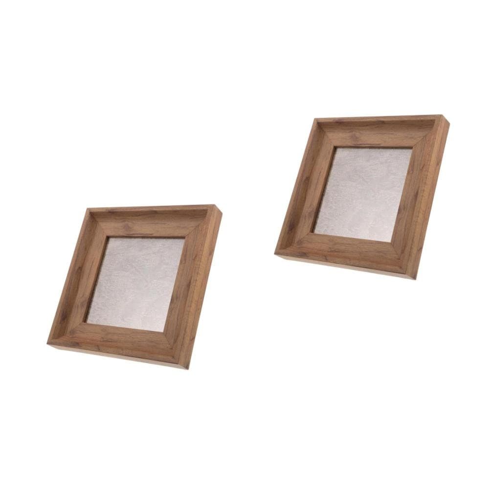 Color Card Display Frame Wooden Desktop Nail Board Art Stand Antique Picture
