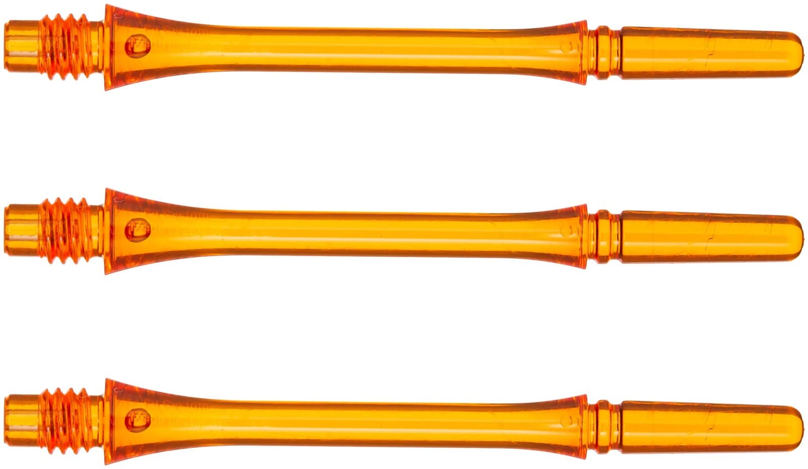 Cosmo Darts Fit Shaft Gear Shaft Slim Spin Clear Orange 5