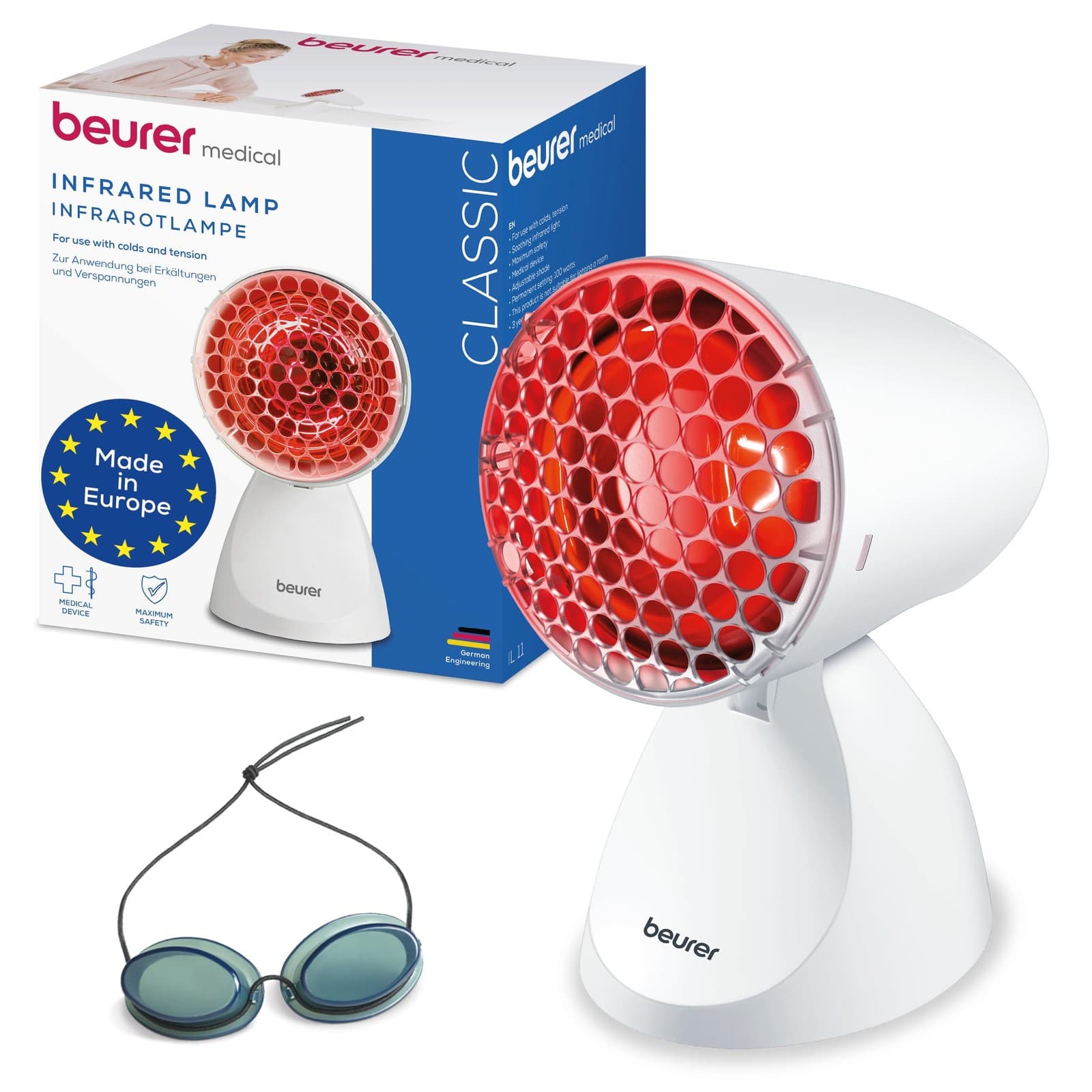 Infrared Heat Lamp For Muscle Aches Joint Stiffness Recovery With 5 Angles