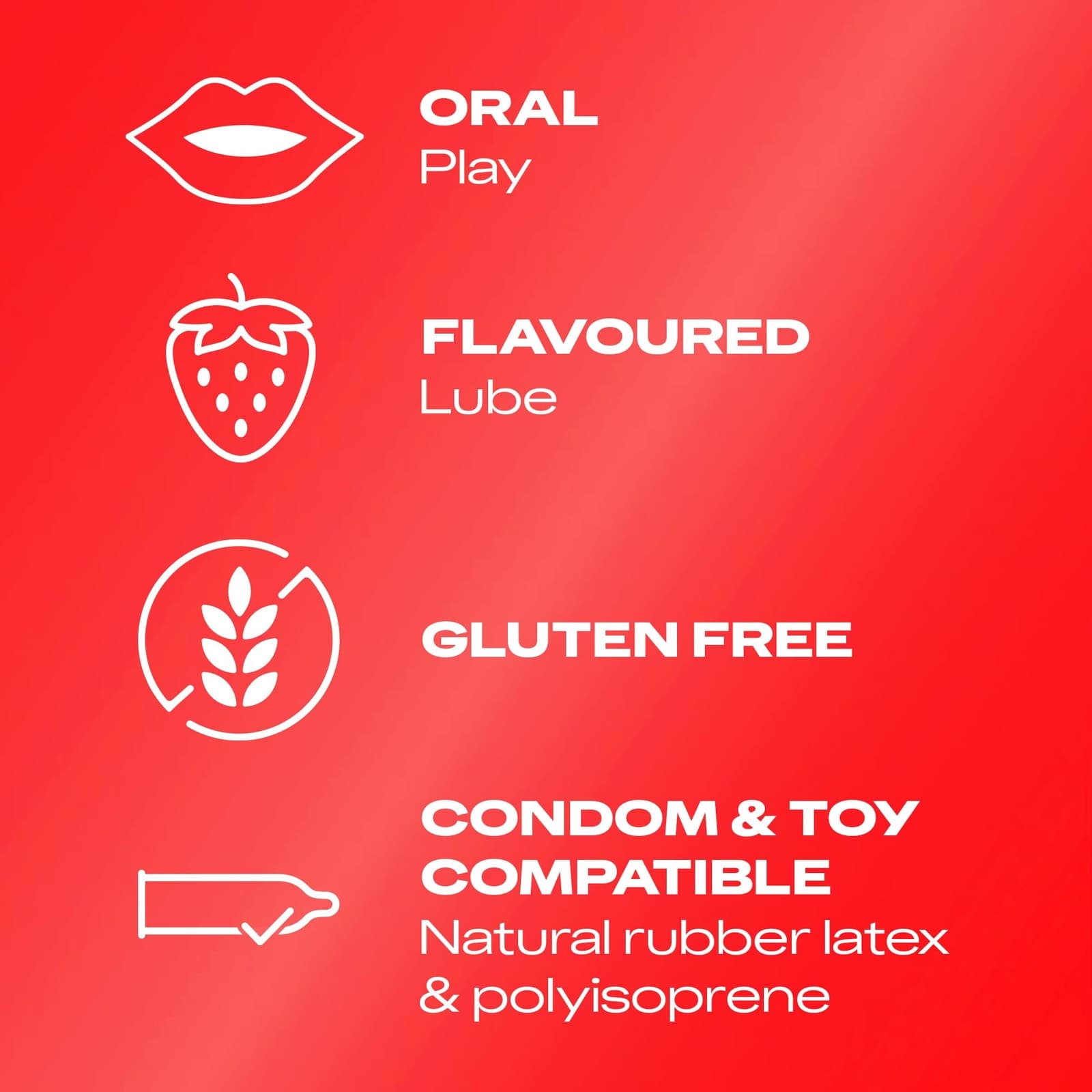 Durex Strawberry Flavoured Lube| 100ml| Water 100 ml (Pack of 1), view 2
