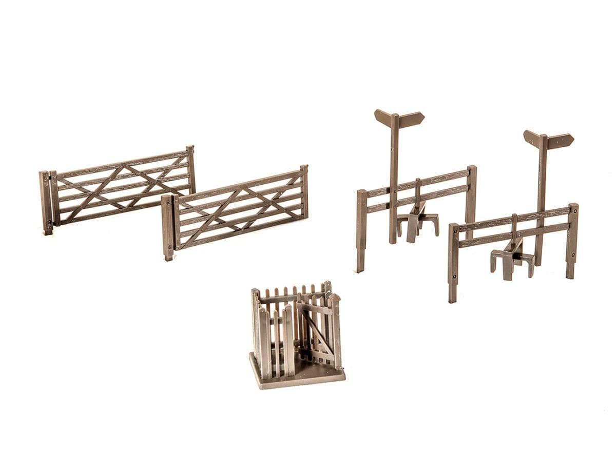 Peco LK-86 Field Gates (2) Stiles (2) and Wicket Gate