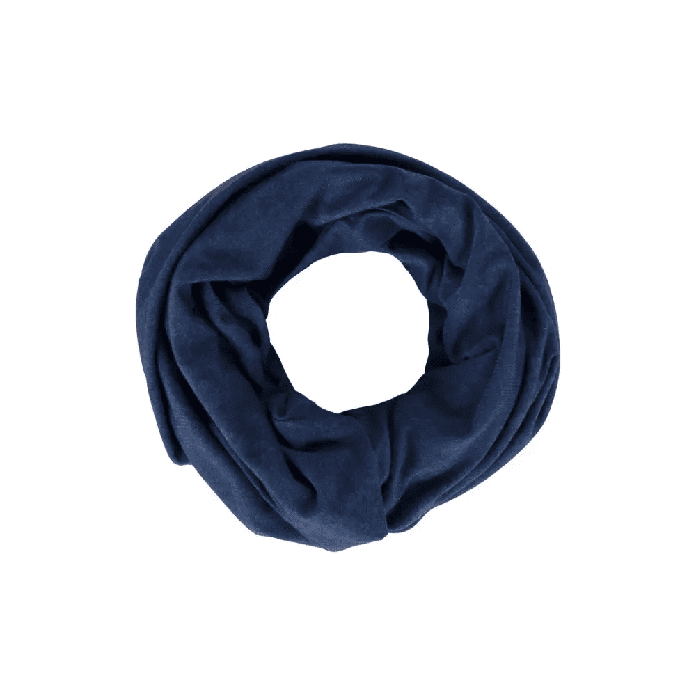 Fashy Multi-functional Soft Fabric Scarf - Navy view 2