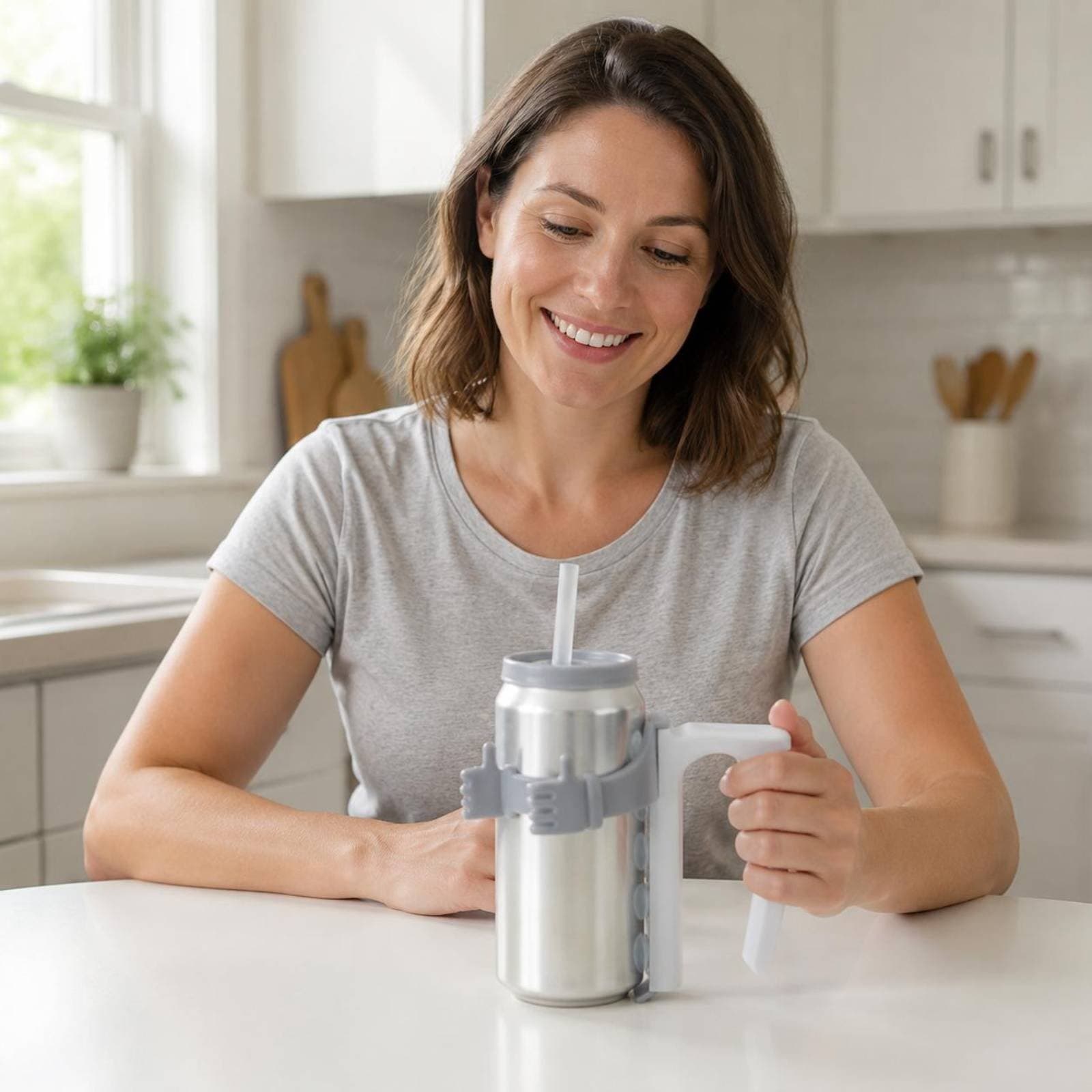 Carbonated Beverage Can Lid Reusable Drink Accessory Dishwasher-Safe for Travel