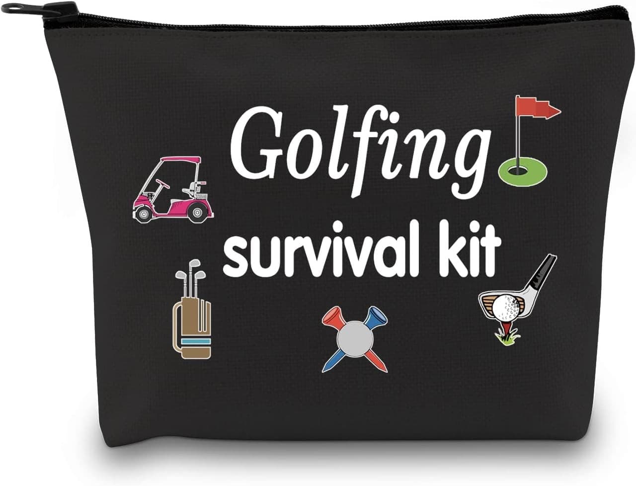 Golfing Survival Kit Makeup Bag Golfing Gift Golf Accessories Gift for Mom Golf
