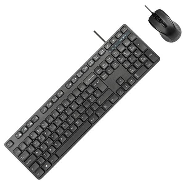 Targus AKM622UK AKM622UK keyboard Mouse included Universal USB QWERTY UK Englis