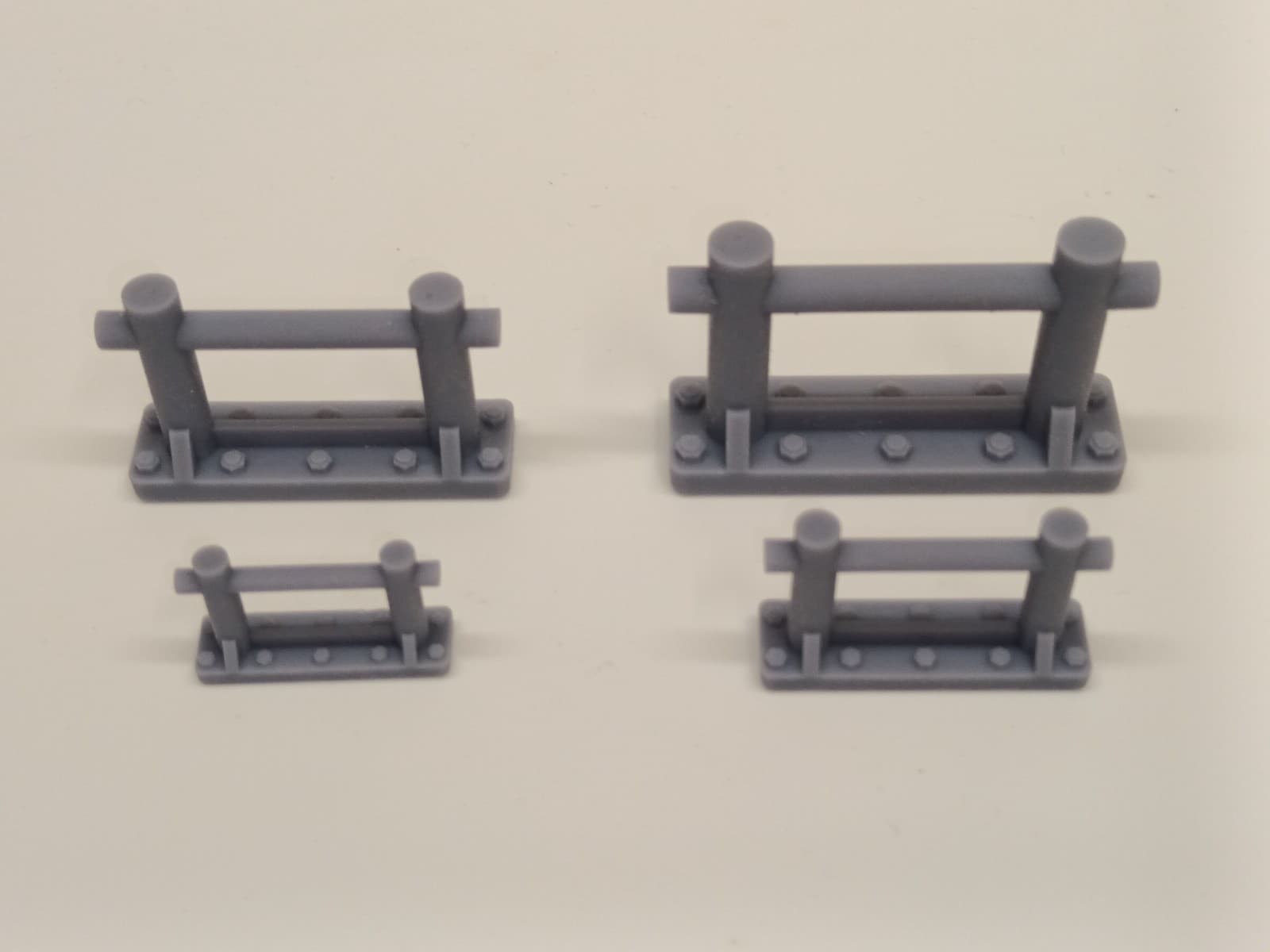 MMB Model tug goalpost style tow bollard various sizes.