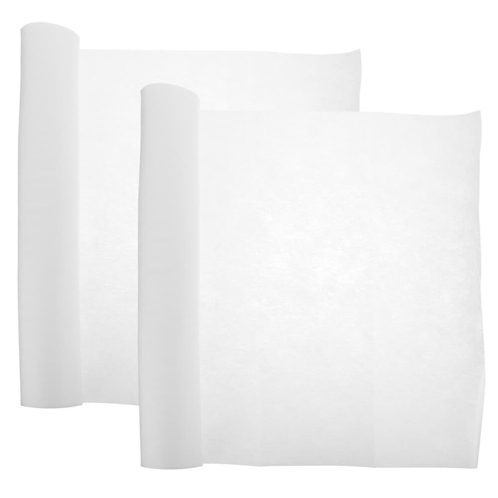 2 Rolls Range Hood Oil Filter Absorbing Paper Oil Blotting Non Woven Fabric