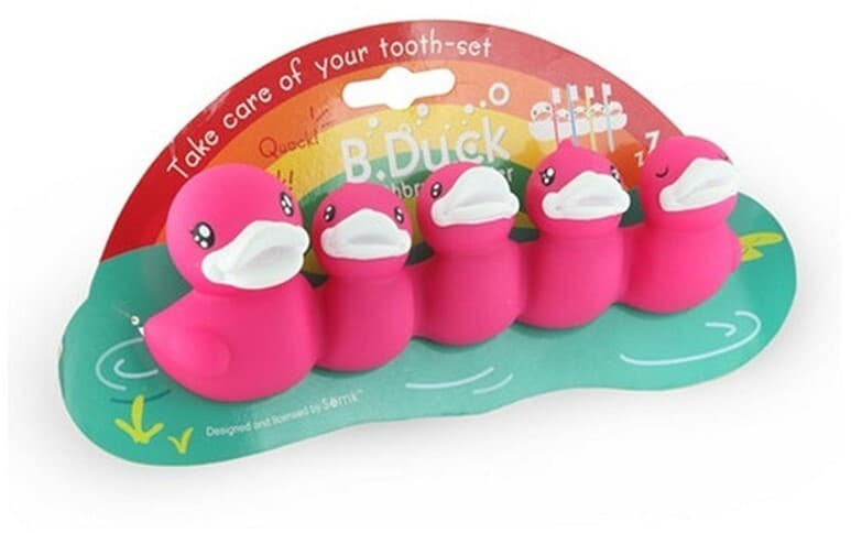 Duck Toothbrush Holders With Suction Cups| Bathroom Toothbrush Holder