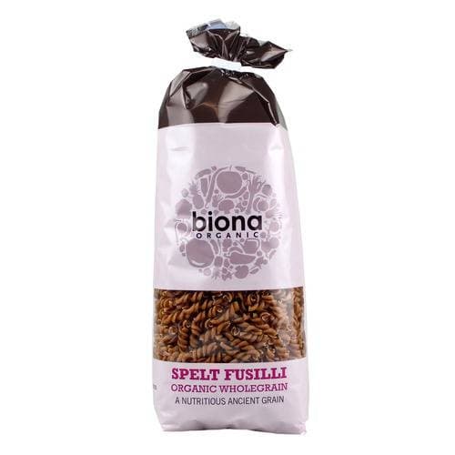 Biona Organic Wholemeal Spelt Fusilli 500g-2 Pack