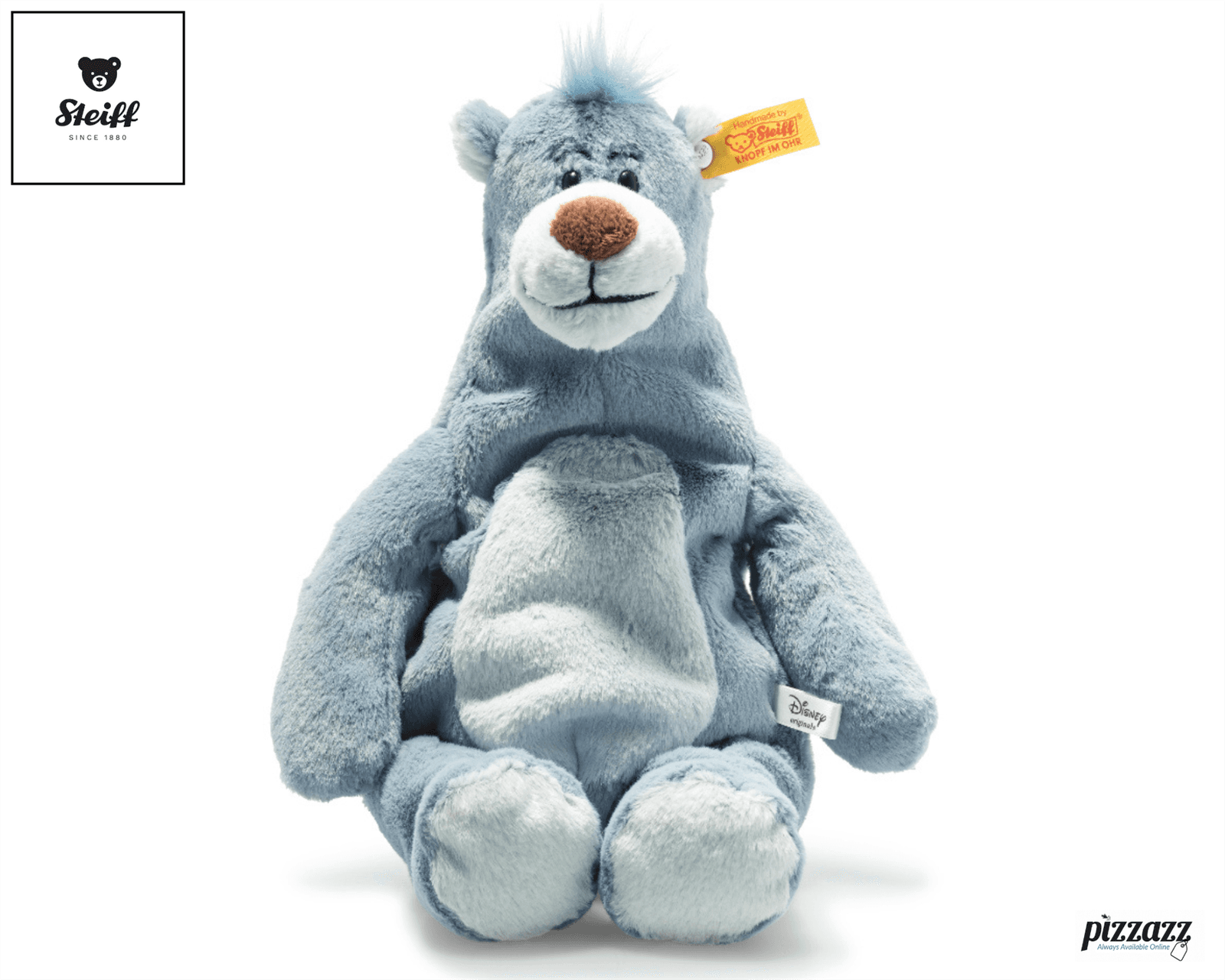 Steiff Baloo Soft Toy Disney The Jungle Book Plush 31cm 024542