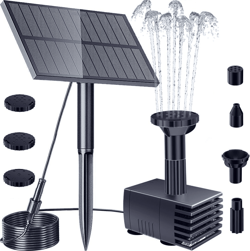 Biling Solar Fountain for Bird Bath| Solar Bird Bath Fountain Powered Water Feat