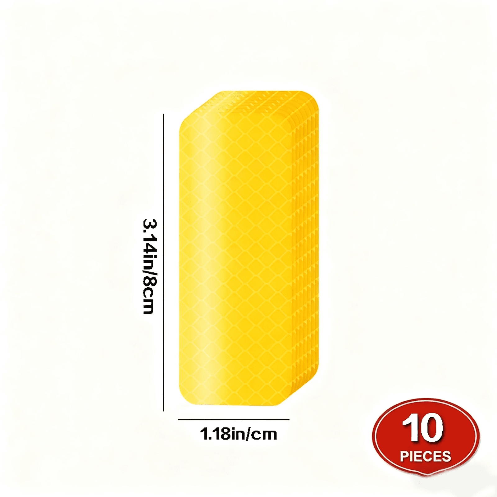 Helmet Car Safety Warning Reflective Stickers Waterproof High Visibility