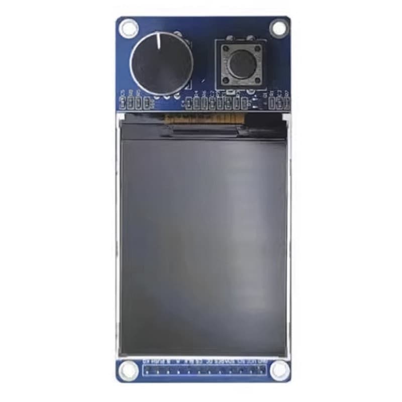 TFT LCD Panel With Push Button Rotarys Encoders Speed SPI Interfaces For