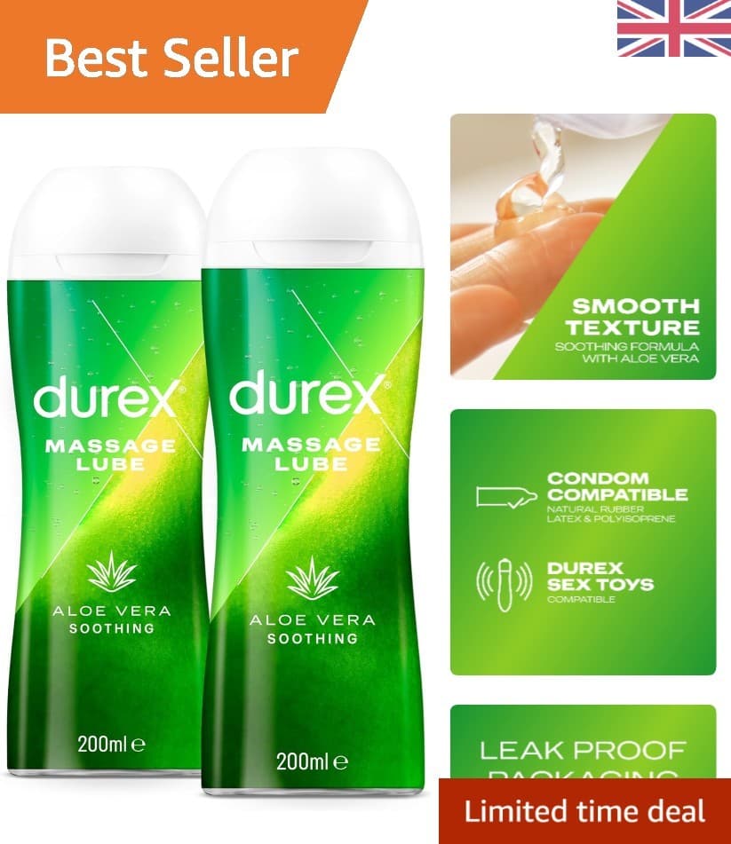 Sensual Aloe Vera 2-in-1 Massage and Lubricant Formula| 400ml – For Intimate Fun