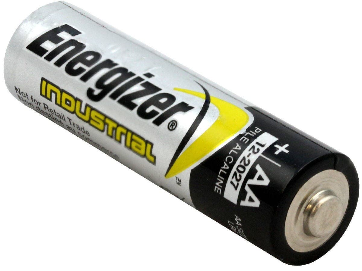 1 x ENERGIZER INDUSTRIAL AA ALKALINE LR6 PROFESSIONAL MN1500 BATTERIE 1.5 VOLTS