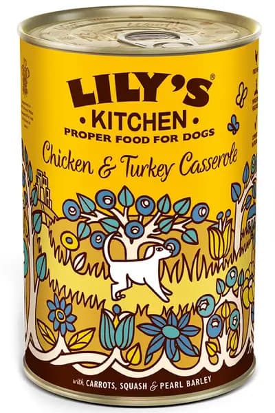 Chicken and Turkey Casserole 400g (Lilys Kitchen)