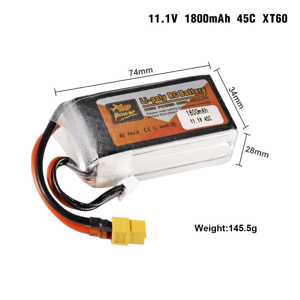 9IMOD 3S RC Lipo Battery 11.1V 650-6000mAh 25C-75C for RC Car Boat FPV Drone