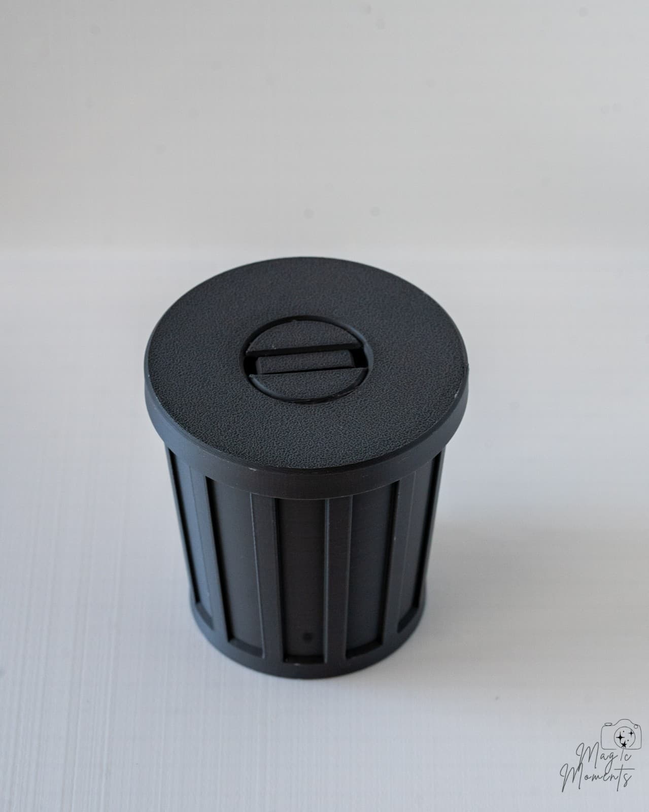 3D Printed Trash Animals - Raccoon Skunk Mouse + Trash Bin | Mini Animal Set
