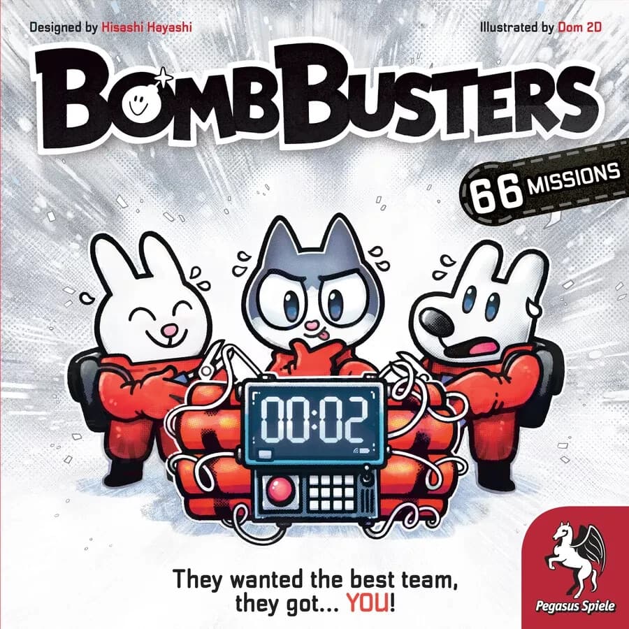 Bomb Busters | Board Game | Published by Pegasus Spiele (Brand New and Sealed)