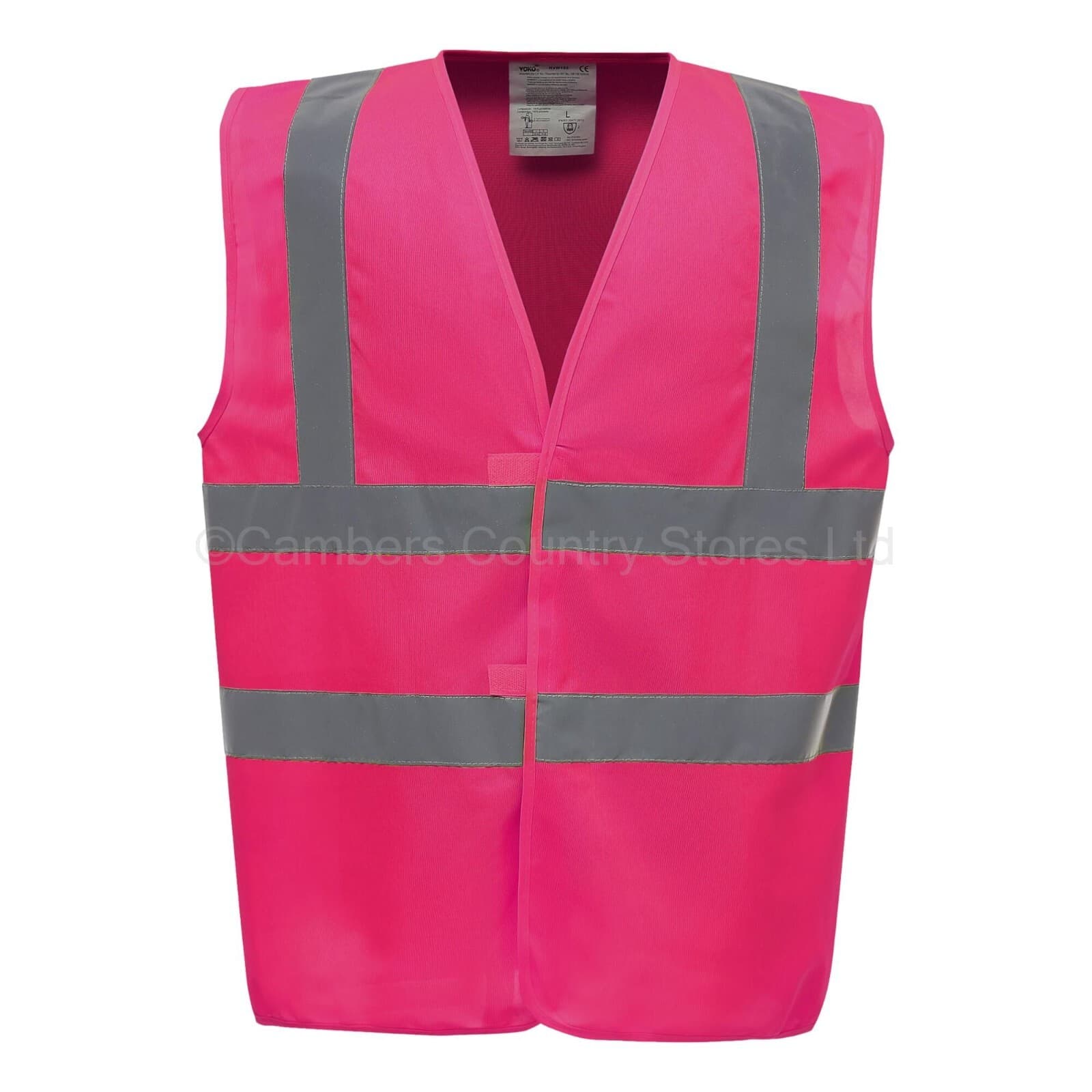 NEW High Visibility Safety Vest Waistcoat Be Seen - Colour Choice