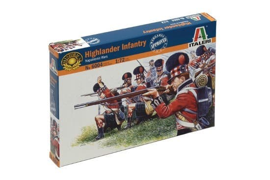 ITALERI 6004 1/72 Highlander Infantry Plastic Model Kit