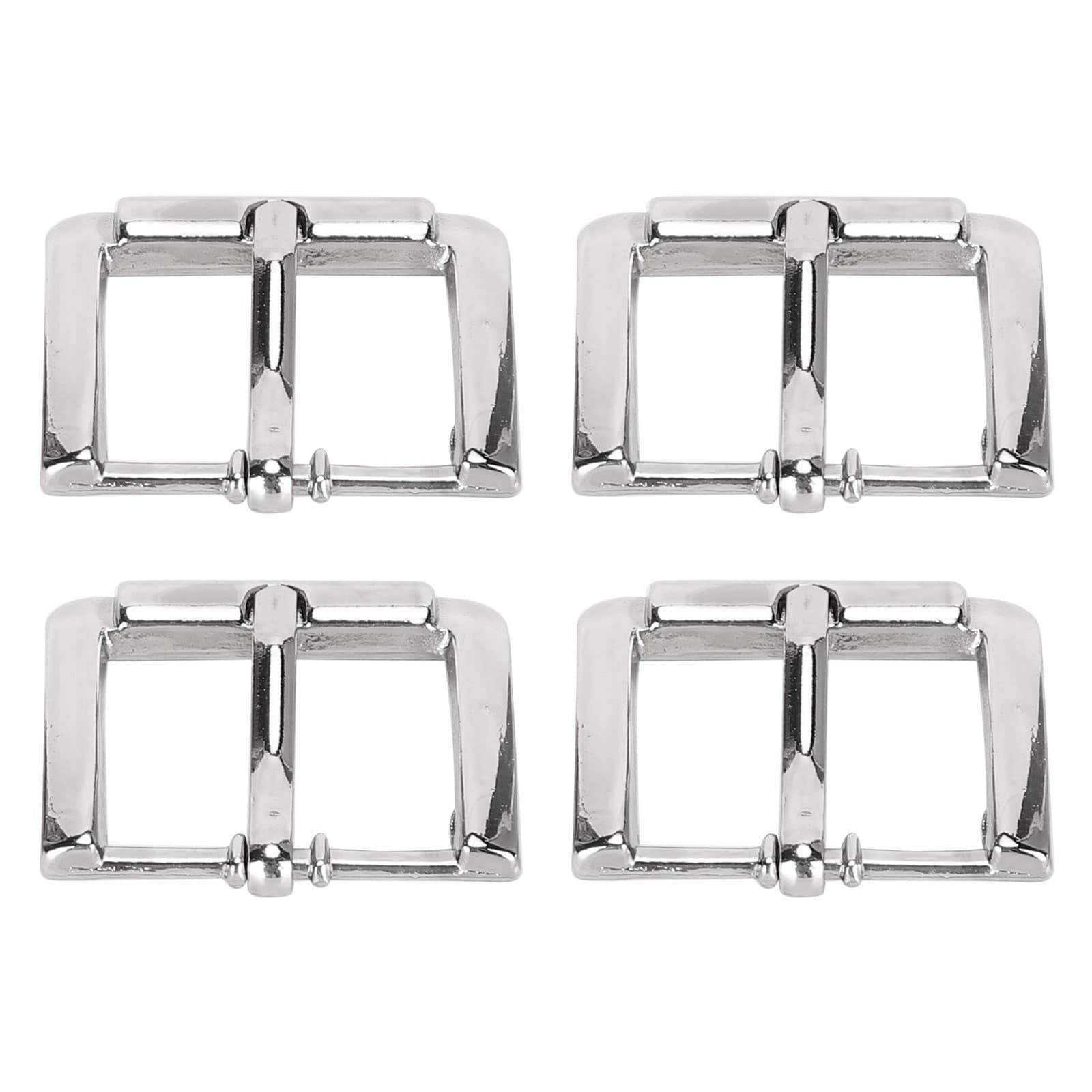 20mm Silver B01‑61‑61018 Belt Buckle Single Prong For Leather Strap Windbr SG