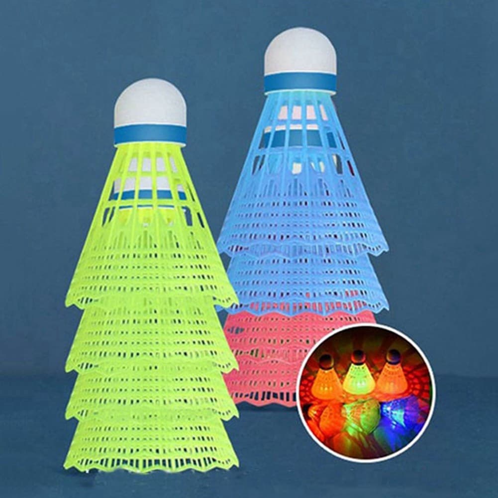 4Pcs  Badminton Balls LED Foamed Plastic Sport Badminton Light-5956 view 2