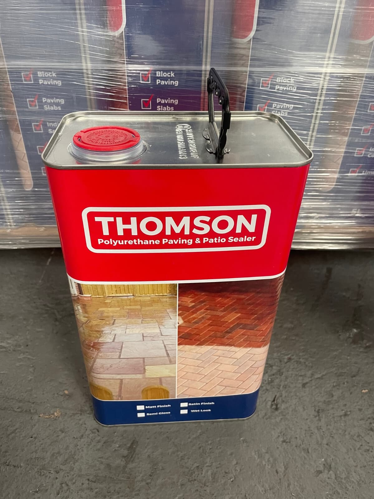 semi gloss indian sandstone sealer patio polyurethane RRP £69.99 5 litres