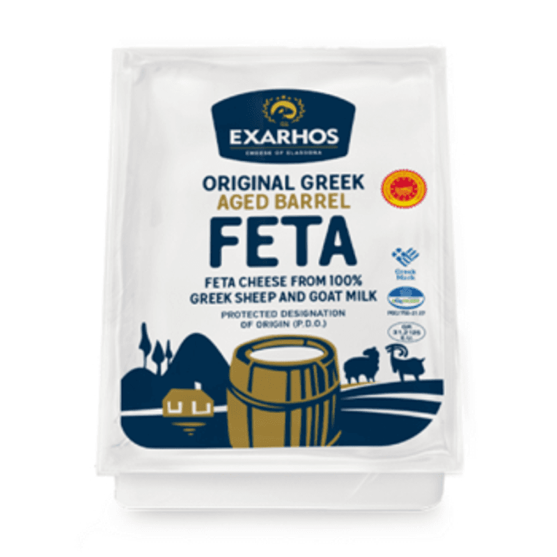 5205761100005 Ser Feta 200g P.D.O. 200g Exarhos