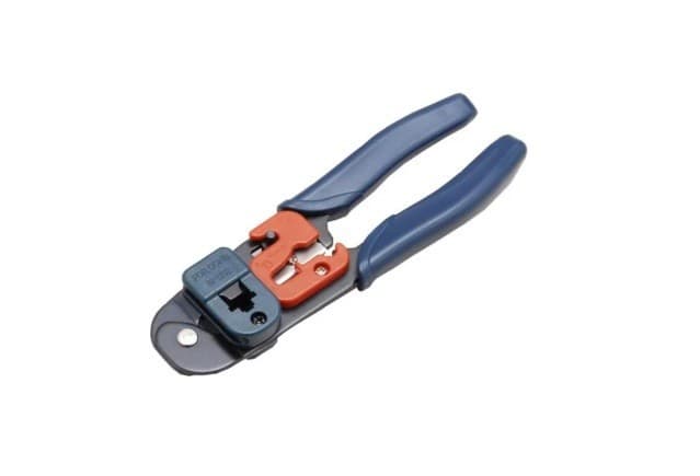 RJ45 Crimping Tool Crimper CAT 5 5E 6 CUTS STRIPS and CRIMPS C2051