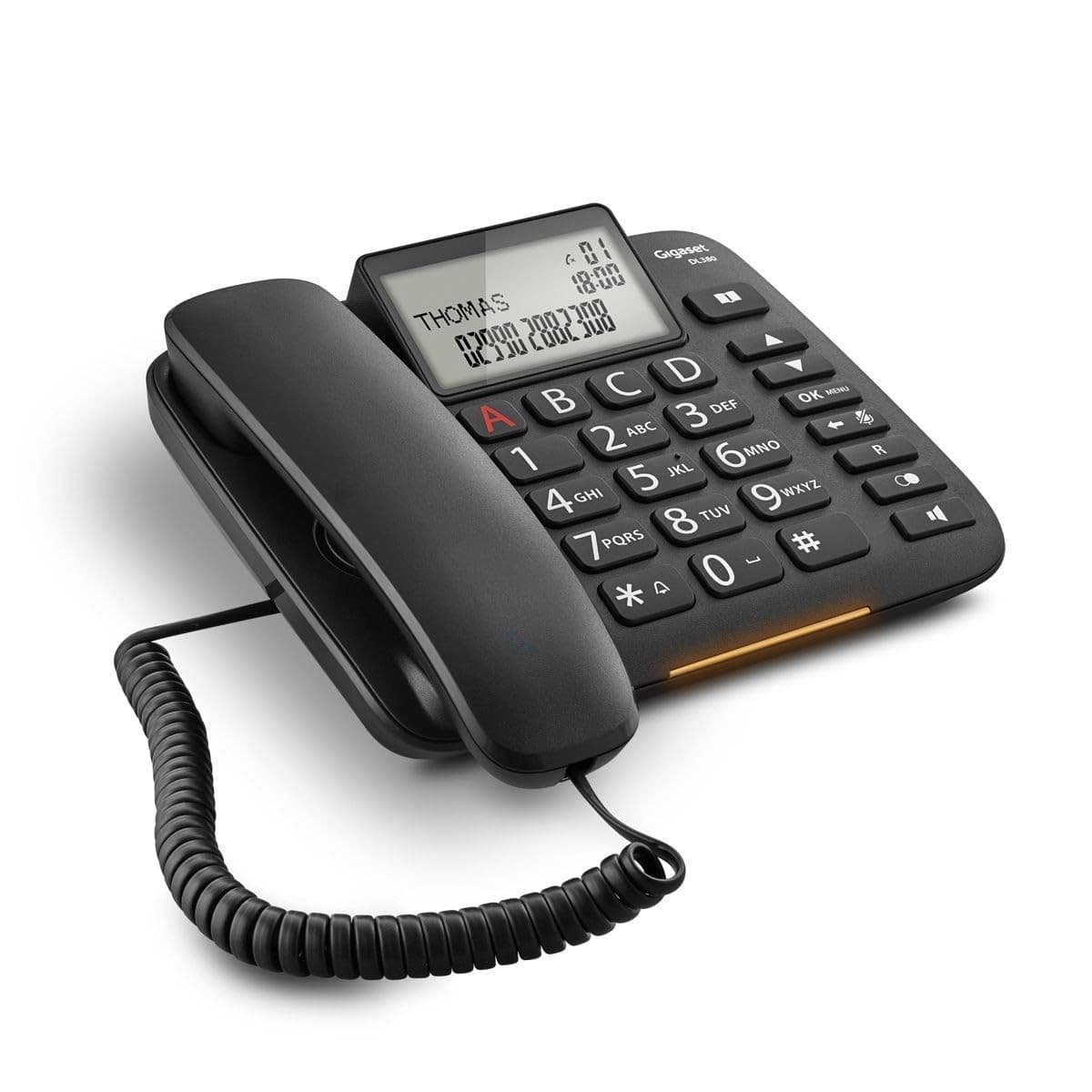 Gigaset DL380 schwarz - Int.- Ware NEW