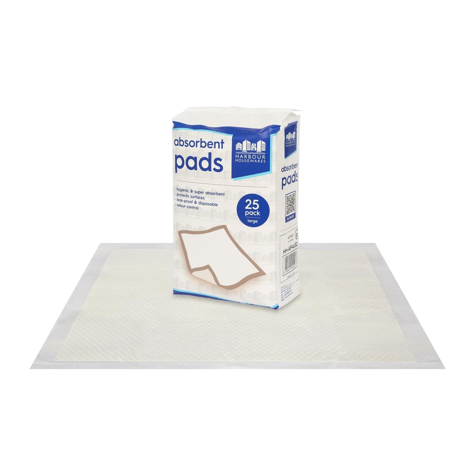 25x Large Disposable Incontinence Bed Pads 60cm x 60cm Sheets Protection