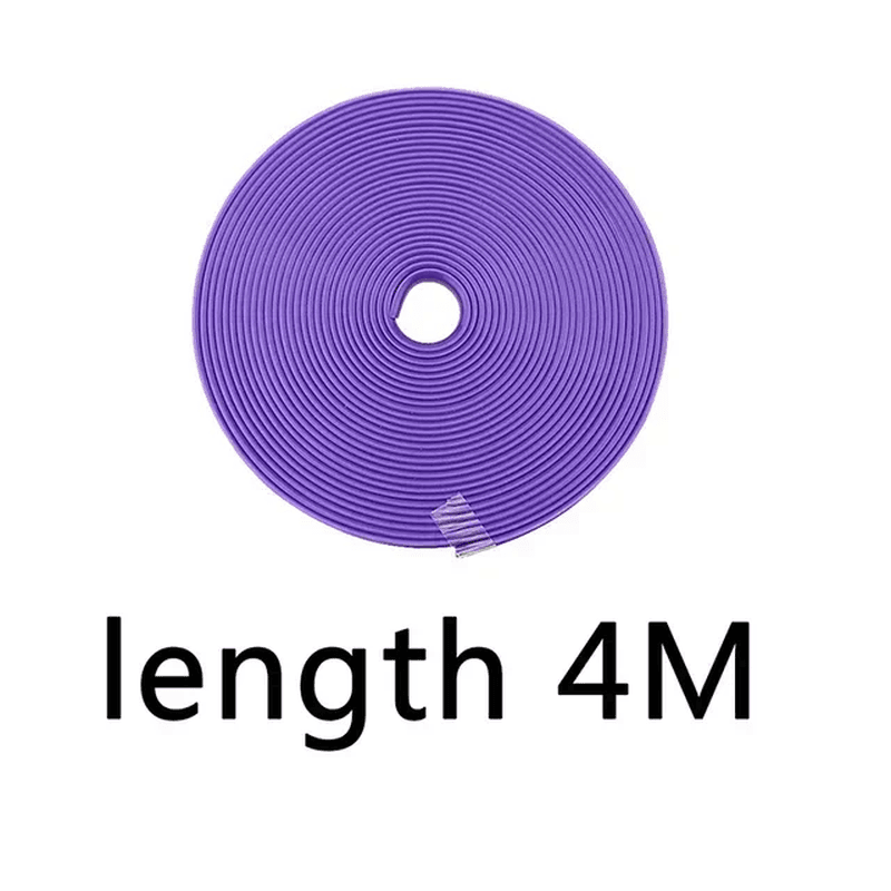 4M/8M Universal Car Rim Protect Strip Wheel Edge Protector Car Wheel Sticker Tir