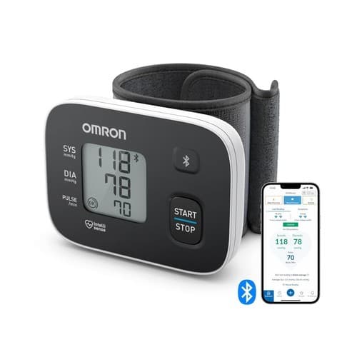 OMRON RS3 Intelli IT Wrist Blood Pressure Monitor for Home Use or on the Go view 2