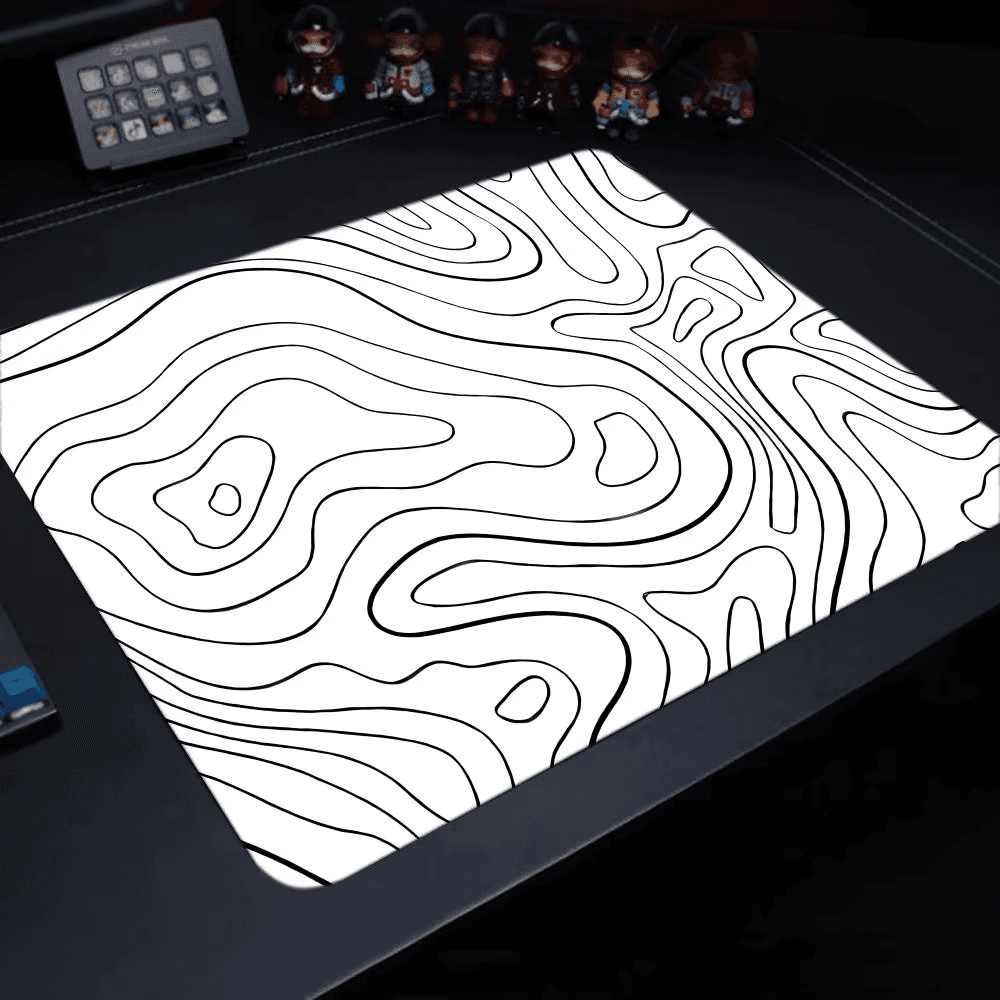 Fluid Mouse Pad Large/Small Anti-Slip Rubber Computer Office Game Desk Mat