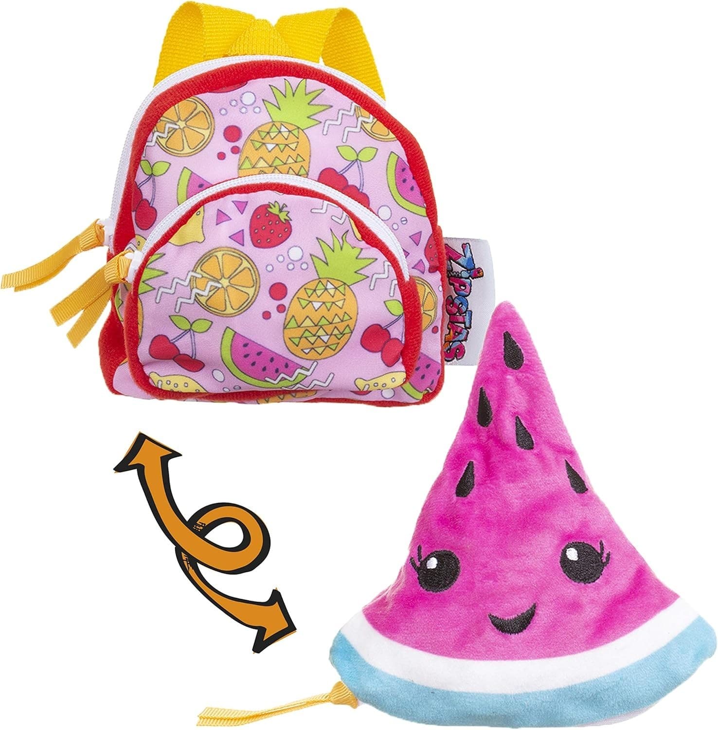 Zipstas Watermelon 2-In-1 Toddler Backpack With Booster Seat Insulated Pocket