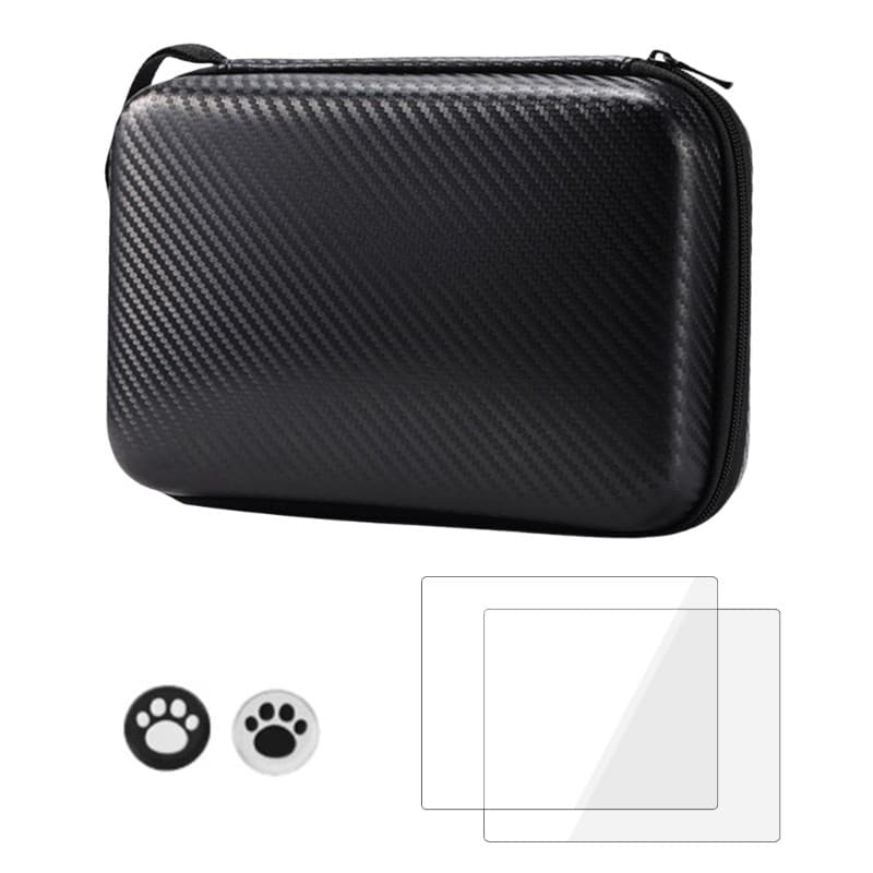 Protector Case for R36S R35S K36 Carry Case with Joysticks Caps and Screen Film