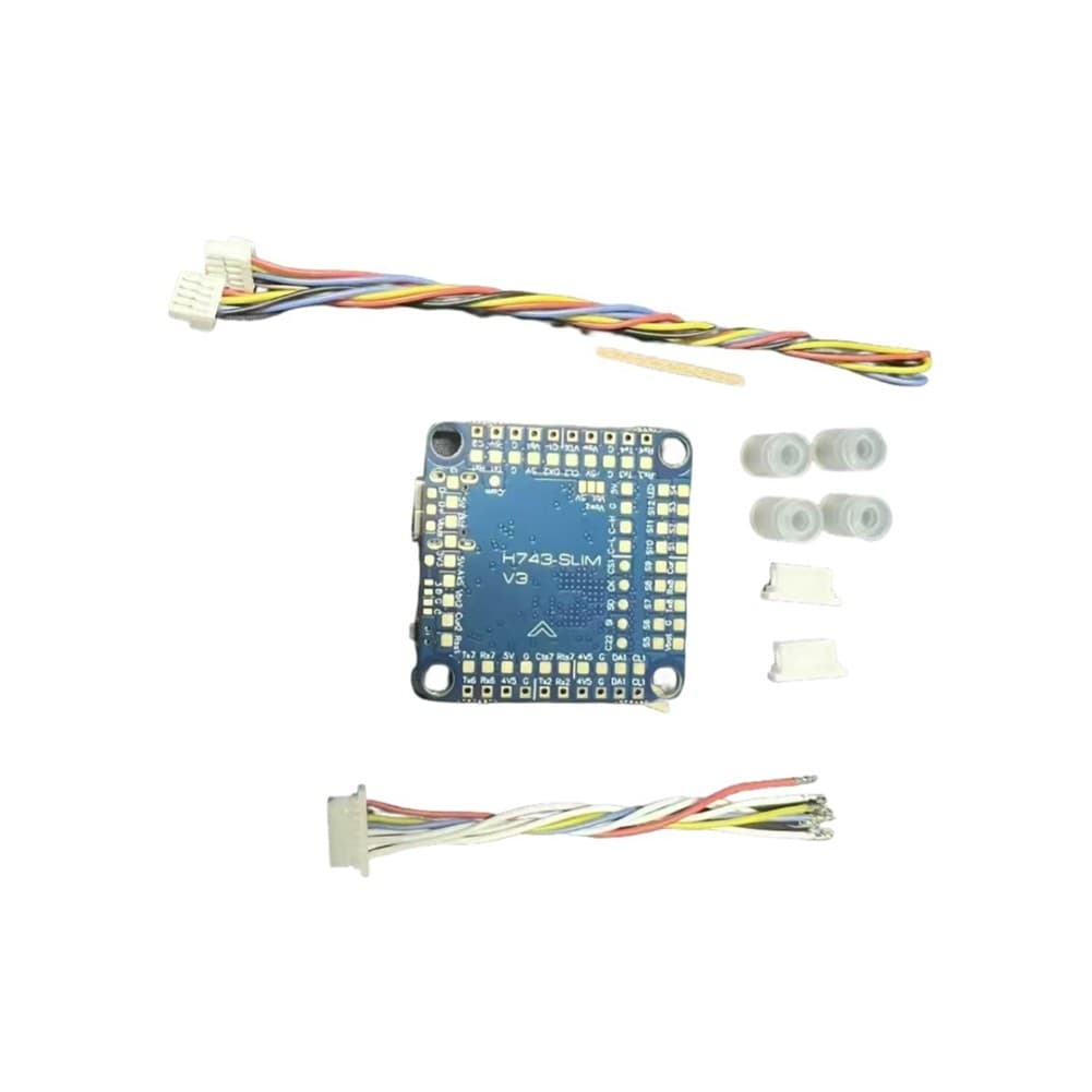 H743-SLIM V3 BEC ICM42688P Baro OSD F7 Flight Controller 2-8S Lipo 30.5X305148 view 2
