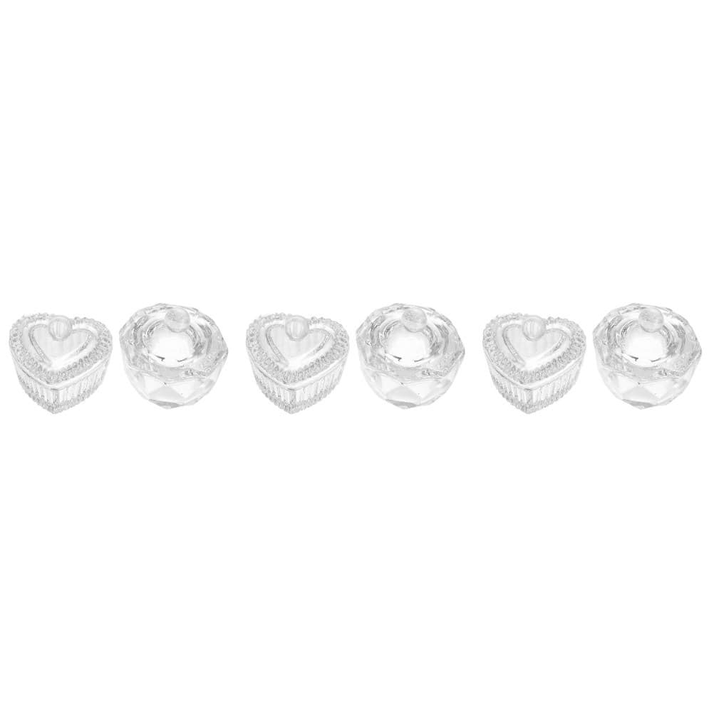 2 Pcs Crystal Nail Art Cup Glass Tumbler Highball Glasses Glassware