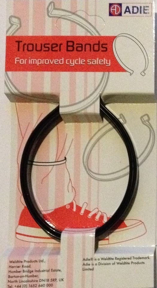 Bike-Cycle-Bicycle Adie Weldtite black Trouser Clips-Bands