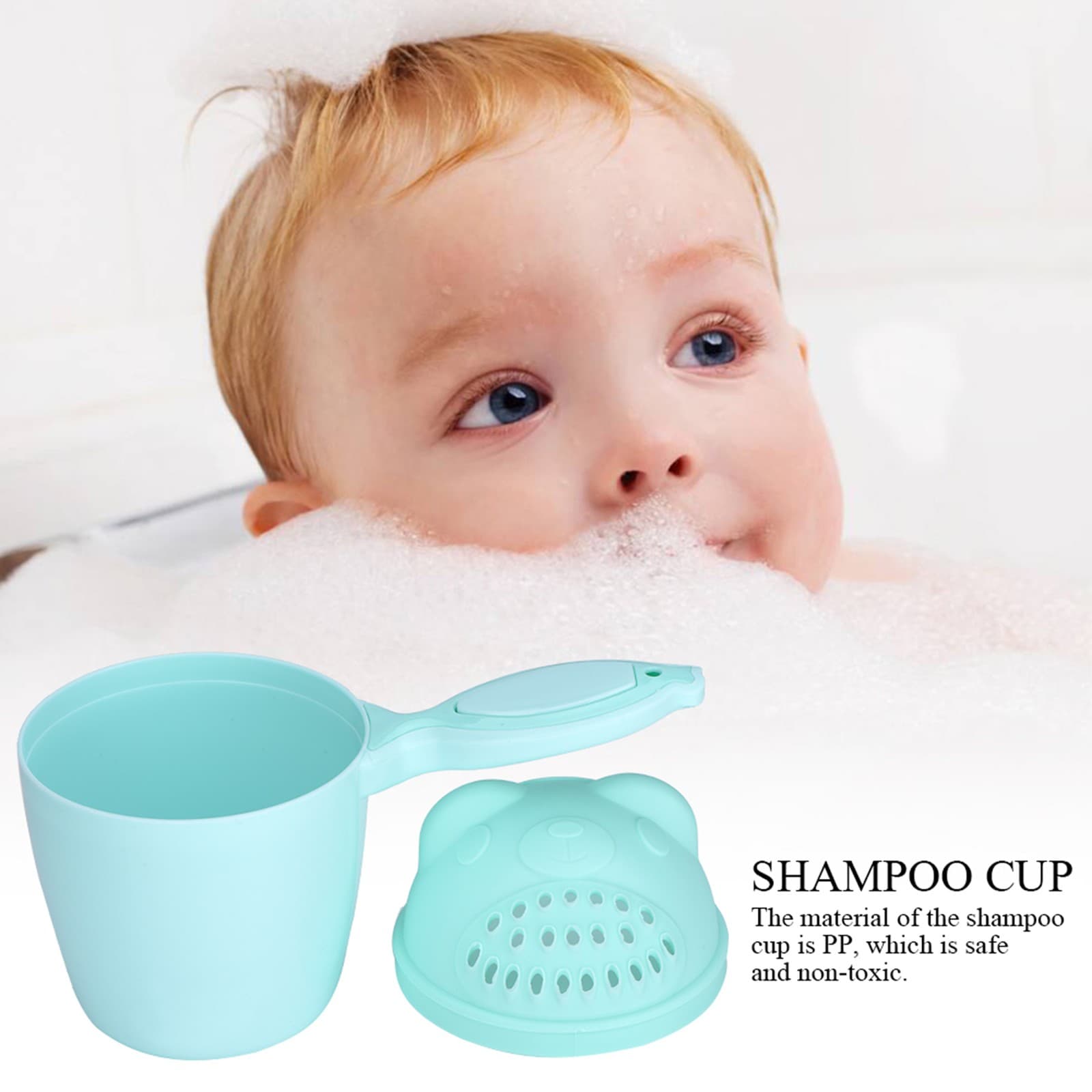Baby Shampoo Cup Cute Design For Easy Hair Washing For Kids
