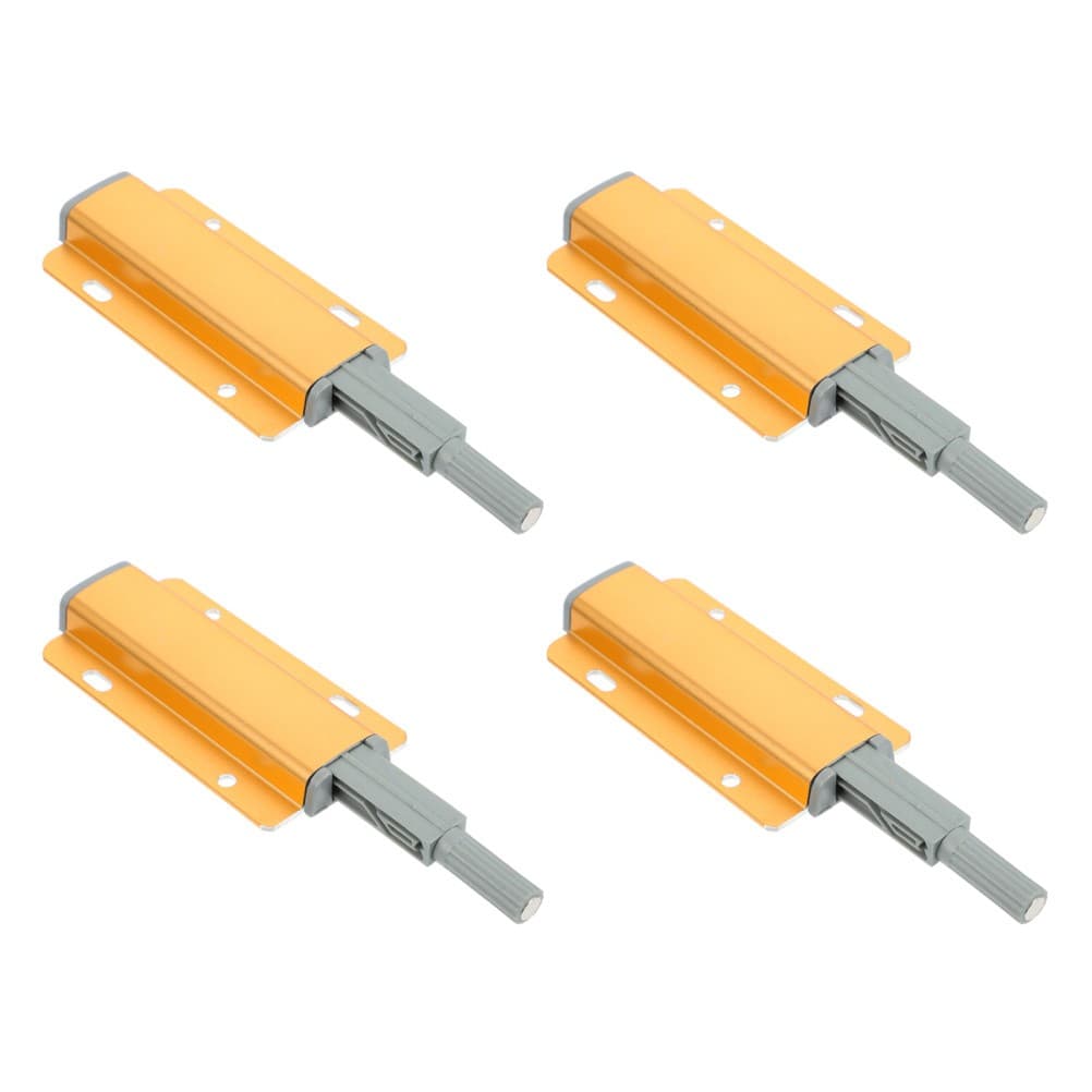 4 Pcs Cupboard Door Rebounding Devices Cabinet Magnetic Rebounder