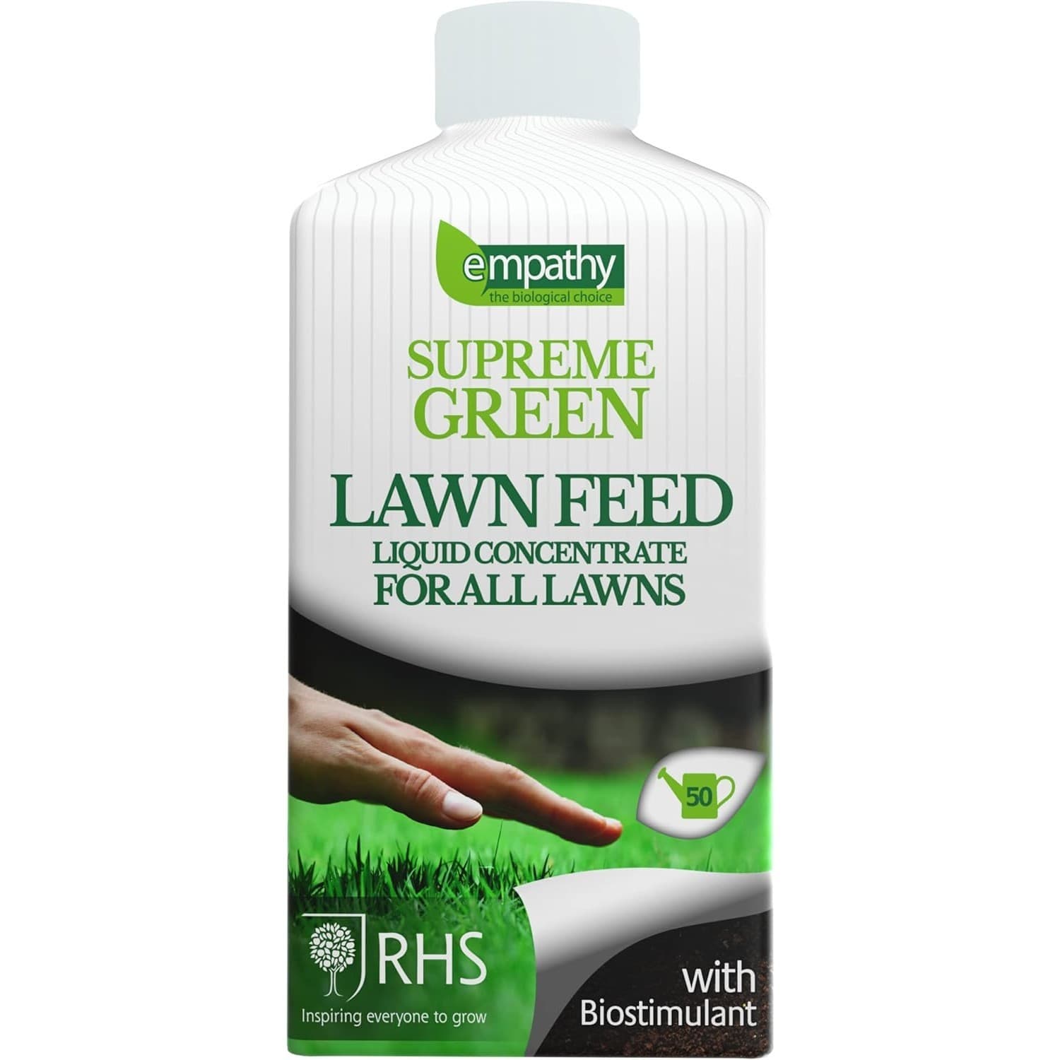 Empathy Lawn Feed Liquid Seaweed 1L Organic Grass Tonic with Iron Greener UK