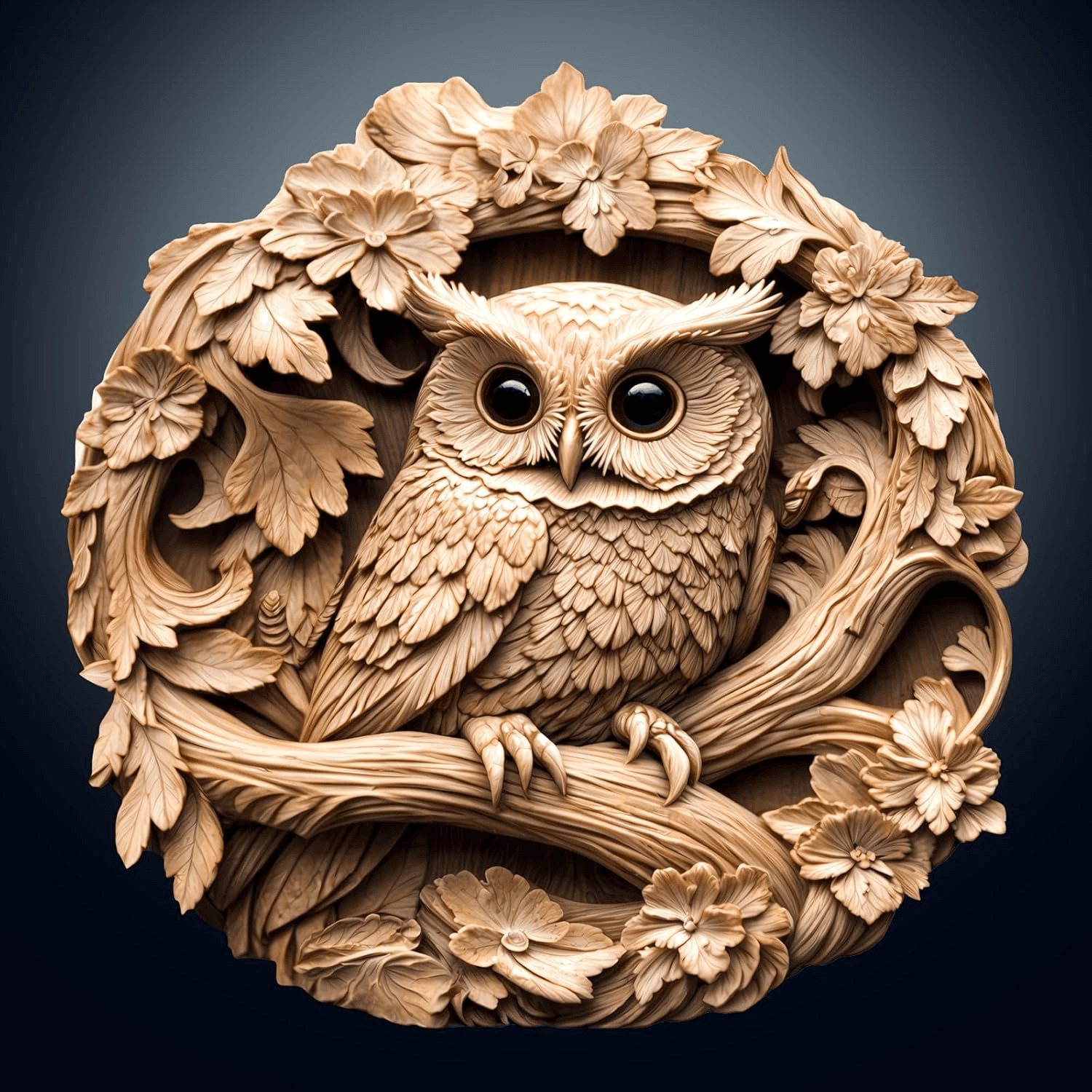 Wooden Puzzles for Adults| 290Pcs Visual 3D Owl Wood Puzzle| Unique Animal Shap
