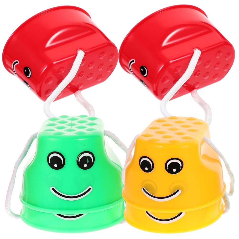 2 Pieces Kids Balancing Stilts Children Toys Sensory for Toddlers
