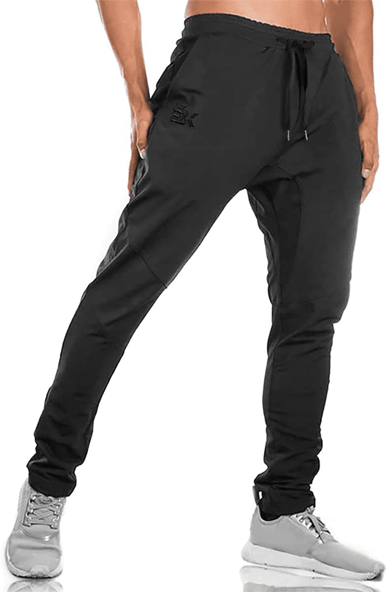 Mens Gym Joggers Sweatpants| Causal Slim Fit Running Trousers Tracksuit Jogging