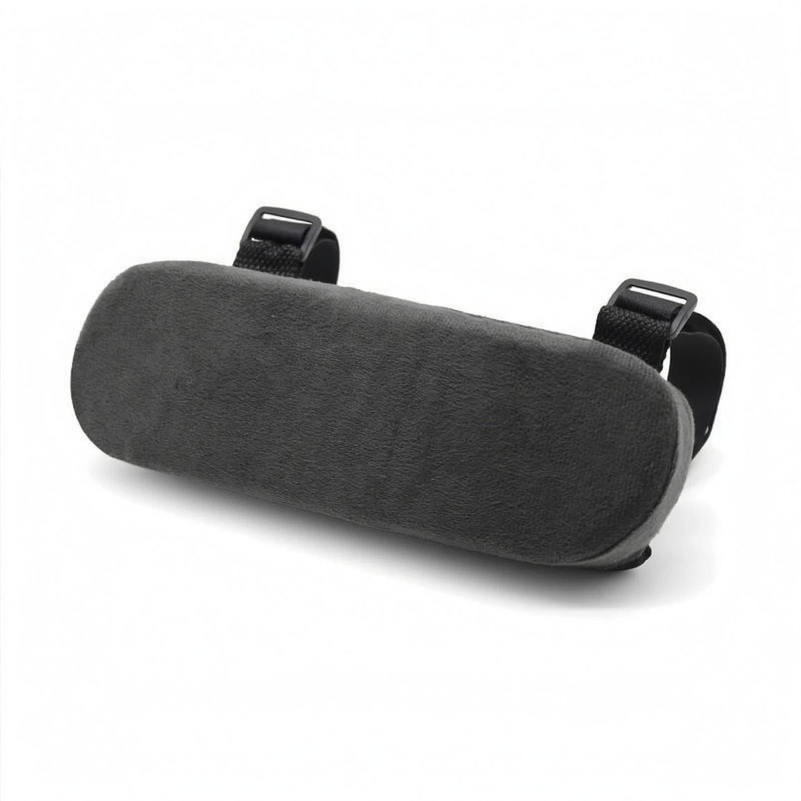Strapped Armrest Pad Rounded Rectangular Soft Armrest Pad Compact